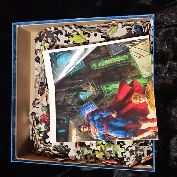 CEACO Thomas Kinkade DC Comics The Justice League 1,000 Piece Puzzle - Picture 7 of 7